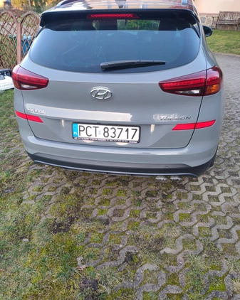 Hyundai Tucson cena 95000 przebieg: 85000, rok produkcji 2020 z Trzcianka małe 92